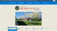 Desktop Screenshot of berryvilleva.gov